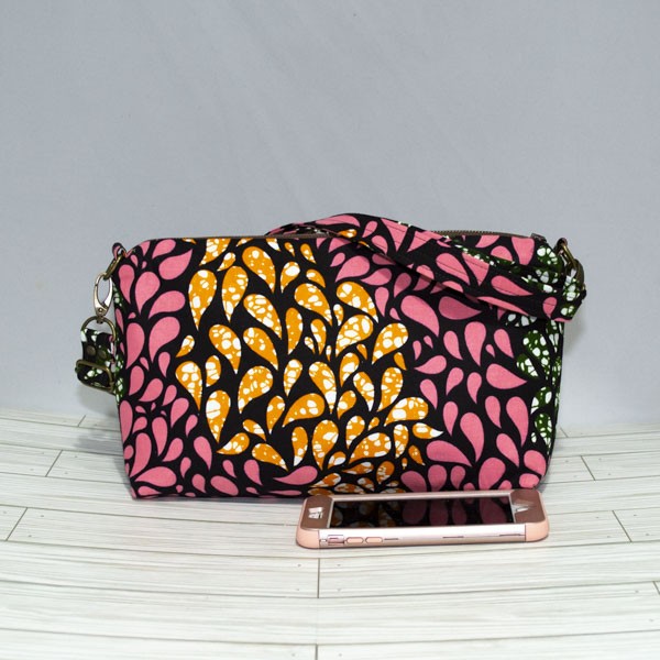 Maddie : Petals in Peach, Green & Tangerine Maddie : Petals in Peach, Green & Tangerine