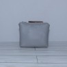 Coin Pouch, Grey Leather