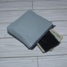 Coin Pouch, Light Blue Leather