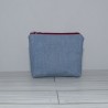 Coin Pouch, Light Denim