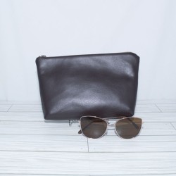 Kellie Pouch : Leather