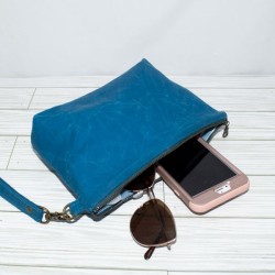 Kellie Wristlet, Mosaic Blue