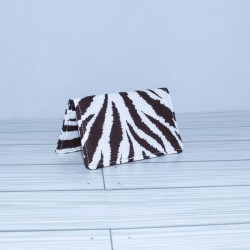 Card case, Brown Zebra