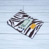 Card case, Brown Zebra