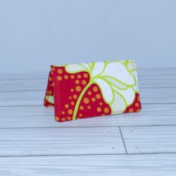 Card Case, Red Peony