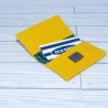 Card Case, Canvas Yellow