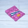 Card Case, Pink Print