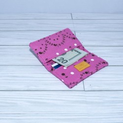 Card Case, Pink Print