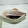Kellie Wristlet : Green Gingham