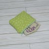 Coin Pouch, Monotone Dot / Kiwi