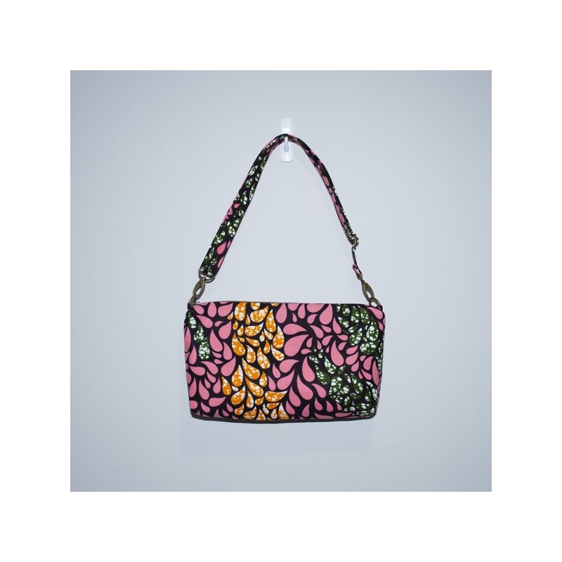 Maddie, Petals in Peach, Green & Tangerine