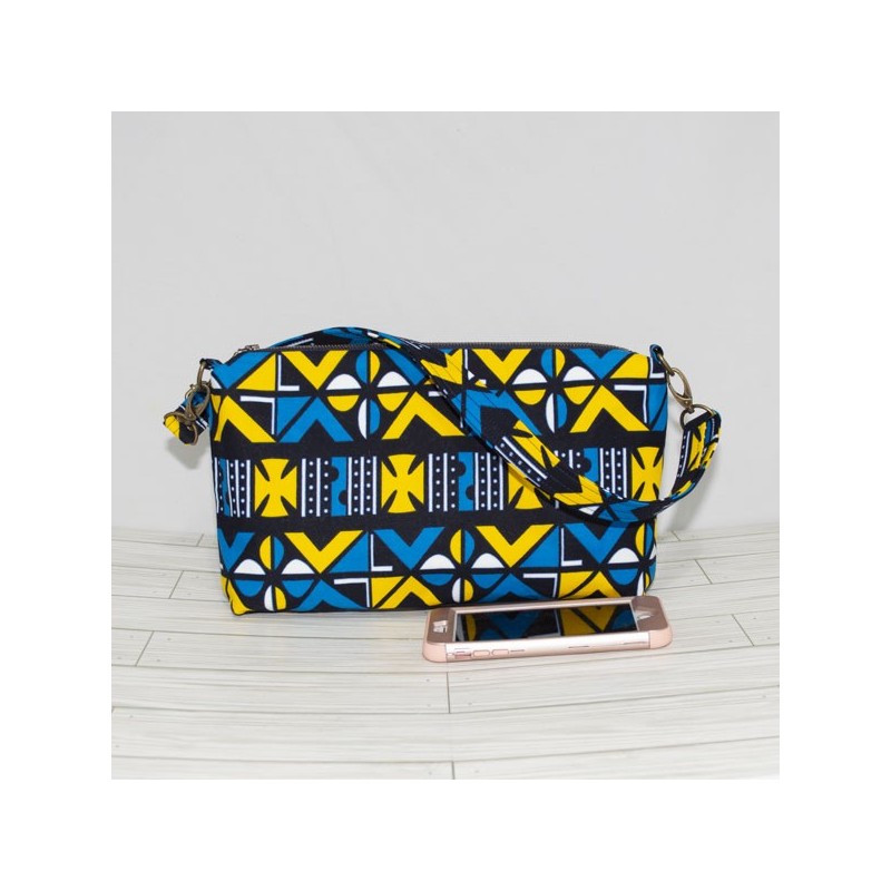 Maddie, Samakaka Angola Blue & Yellow