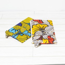 Phone Wristlet: Ankara Floral