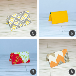 Card Case : Oranges & Yellows