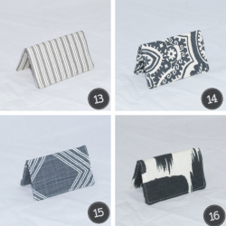 Card Case : Browns, Blacks & Grays