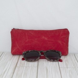 Pencil Pouch : Waxed Canvas