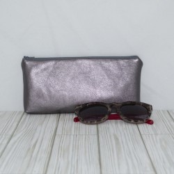 Pencil Pouch : Faux Leather