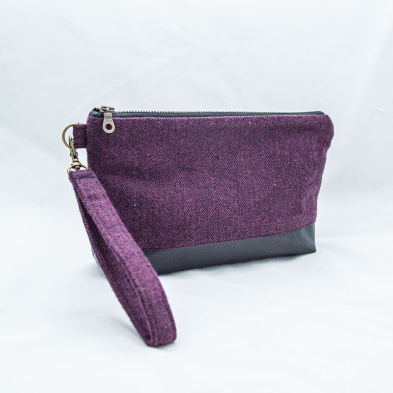 Kellie Wristlet, Herringbone