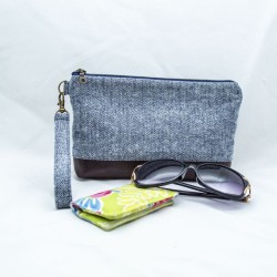 Kellie Wristlet, Herringbone