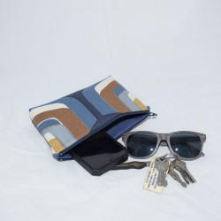 Everyday Pouch : Blue Damask