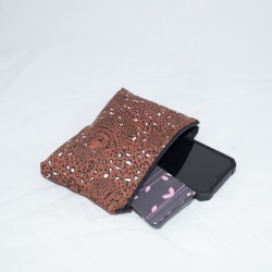 Everyday Pouch : Terracotta Hidden Cheetah