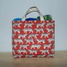 Beach Tote : Cheetah Walk