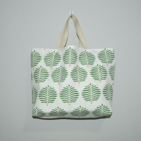 Beach Tote : Palm Porcelain