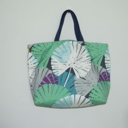 Beach Tote : Tropical Leaf