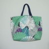 Beach Tote : Tropical Leaf