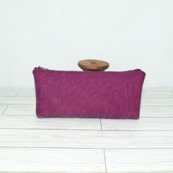 Pencil Pouch : Waxed Canvas