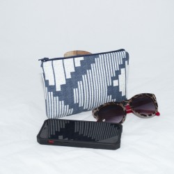 Everyday Pouch : Zig Zag Navy