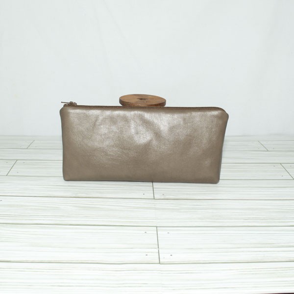 Pencil Pouch : Faux Leather