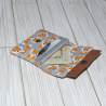 Mia Wallet (mini) : Foxes on Grey
