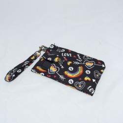 Phone Wristlet, Rainbow Love