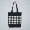 Tate Tote, Black Check