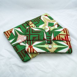 Jillian Tablet Case, Green African Print