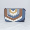 Everyday Pouch, Blue Damask