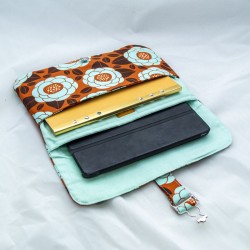 Jillian Tablet Case, Ginseng Bloom Rust