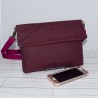 Chloe : Maroon Waxed