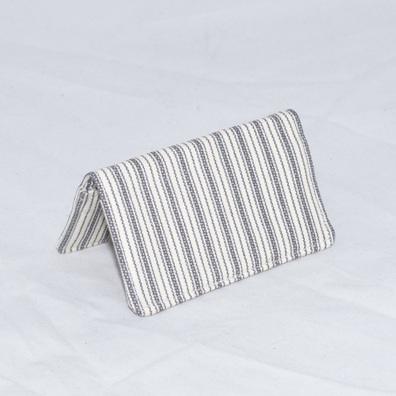 Card Case, Ticking Stripe