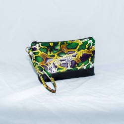Kellie Wristlet : Snake Brights