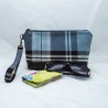 Kellie Wristlet : Plaid
