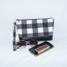 Kellie Wristlet : Plaid