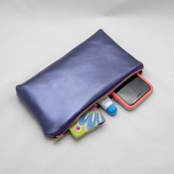 Shimmer Pouch, Purple