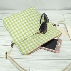 Chloe Mini : Green Gingham