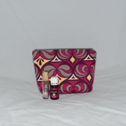 Essential Oil Pouch, Spade Damask