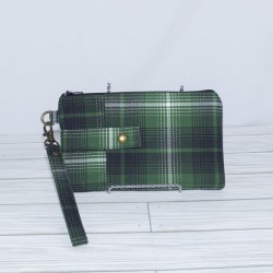 Phone Wristlet: Plaid