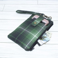Phone Wristlet: Plaid