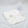 Burp cloth : Crowned