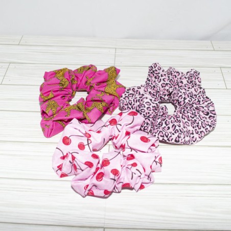 Scrunchie : Pinks
